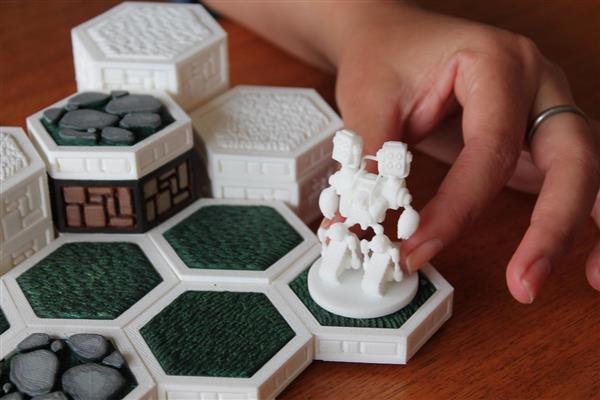 3Ders.org – Open Board Game is an open framework for creating 3D printable board games